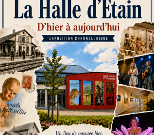 Journées européennes du patrimoine : une journée pour découvrir La Halle d’Étain, d’hier à aujourd’hui